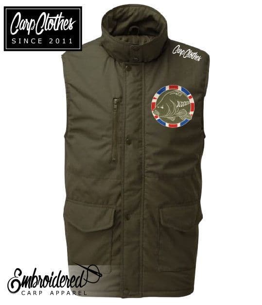 030 EMBROIDERED MULTIPOCKET BODYWARMER