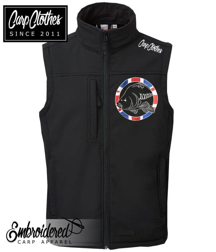 030 EMBROIDERED SOFTSHELL BODY WARMER