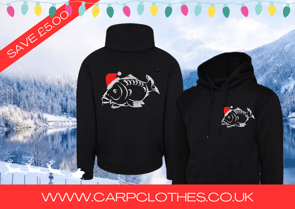 041 CARP EMBROIDERED CHRISTMAS HOODIE