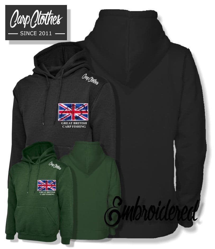 CHILD 002 EMBROIDERED CARP FISHING HOODIE