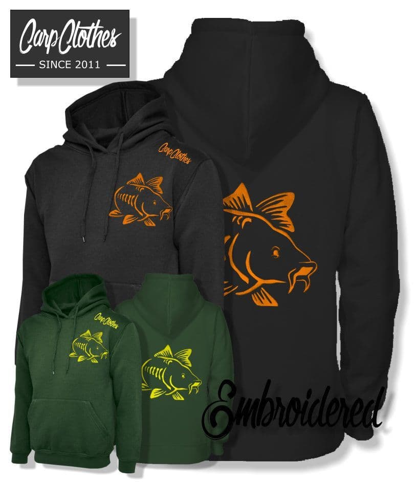 CHILD 003 EMBROIDERED CARP FISHING HOODIE