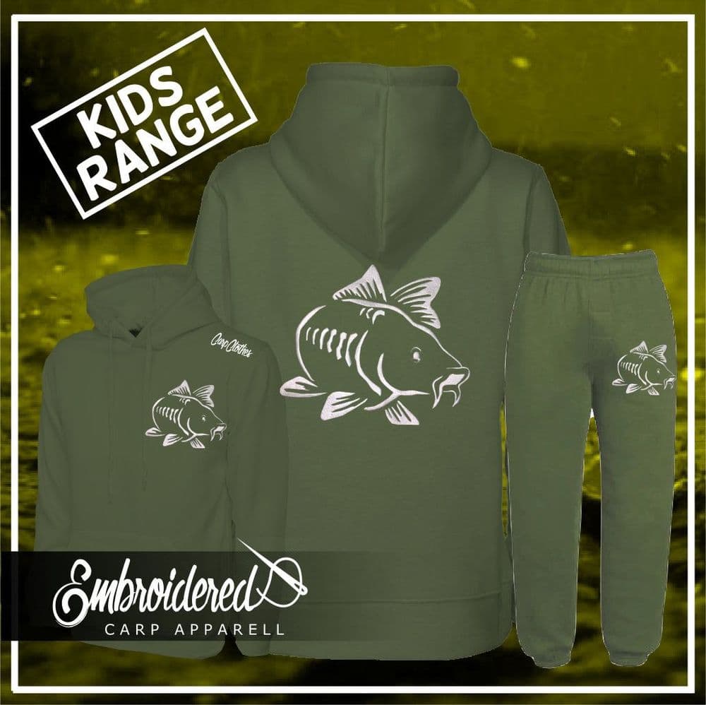 CHILD 003 EMBROIDERED TRACKSUIT