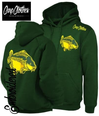 CHILD 009 EMBROIDERED CARP FISHING HOODIE BOTTLE