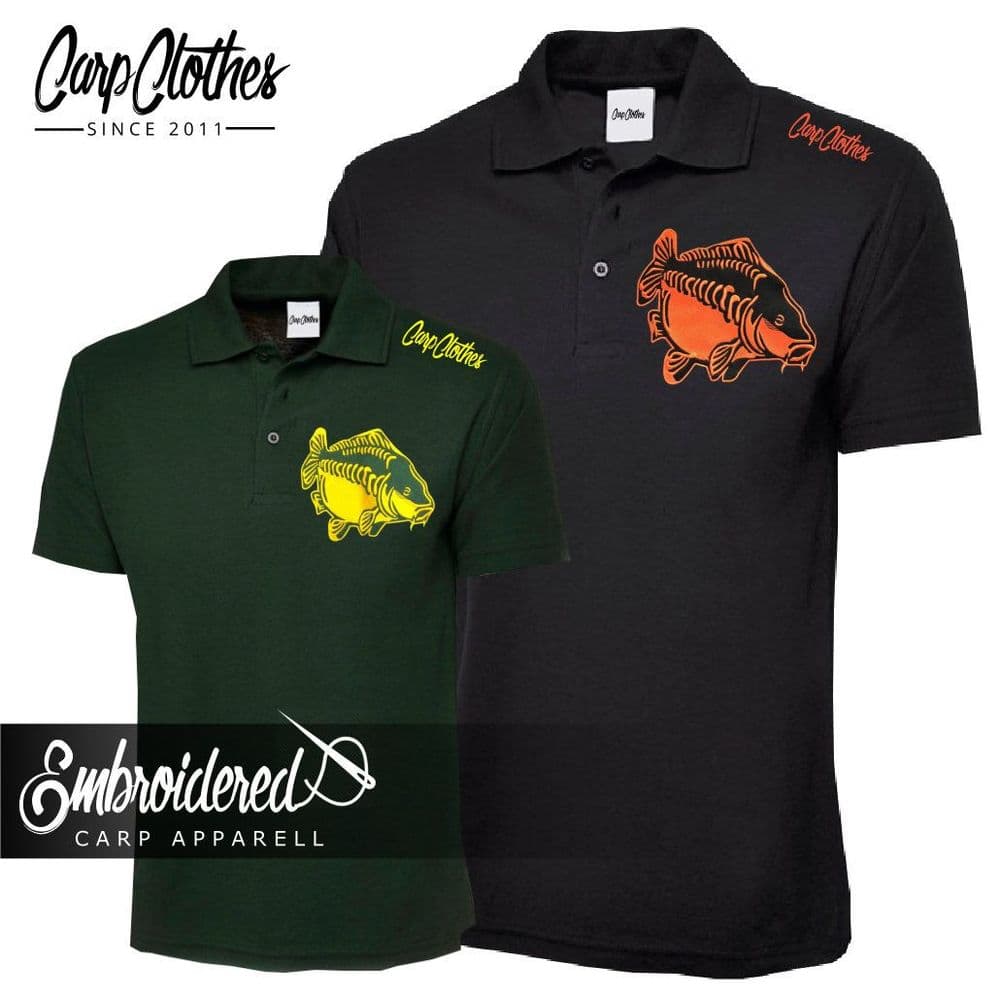 CHILD 009 EMBROIDERED CARP POLO