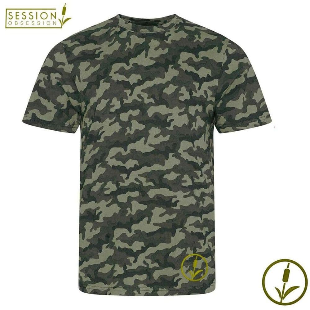 SESSION OBSESSION Men's Camo T Shirt