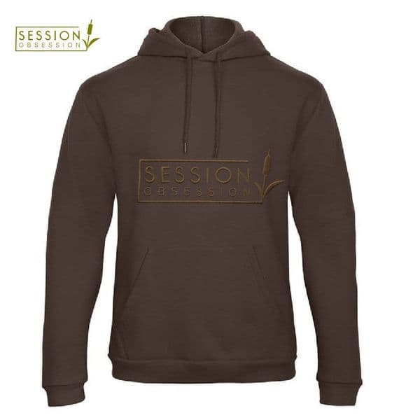 SESSION OBSESSION Men's Embroidered Logo Hoodie