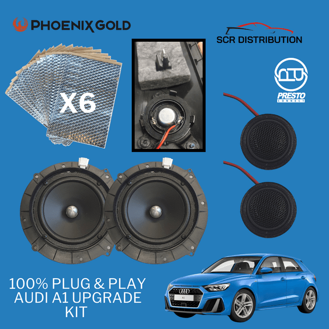 AUDI A1 MK2 SPEAKER UPGRADE KIT