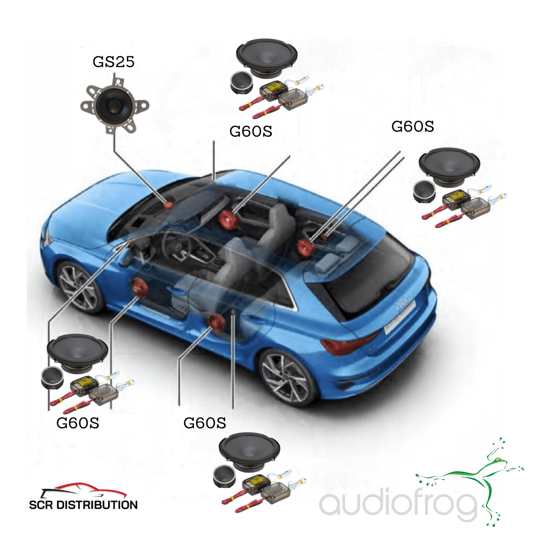 AUDI A3 8Y G SERIES SPEAKER UPGRADE