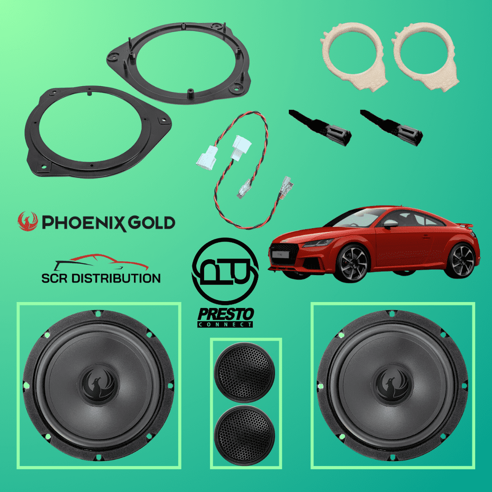 AUDI TT MK3 REAR SPEAKER UPGRADE