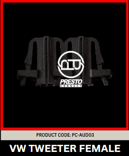 VW TRANSPORTER TWEETER CONNECTORS