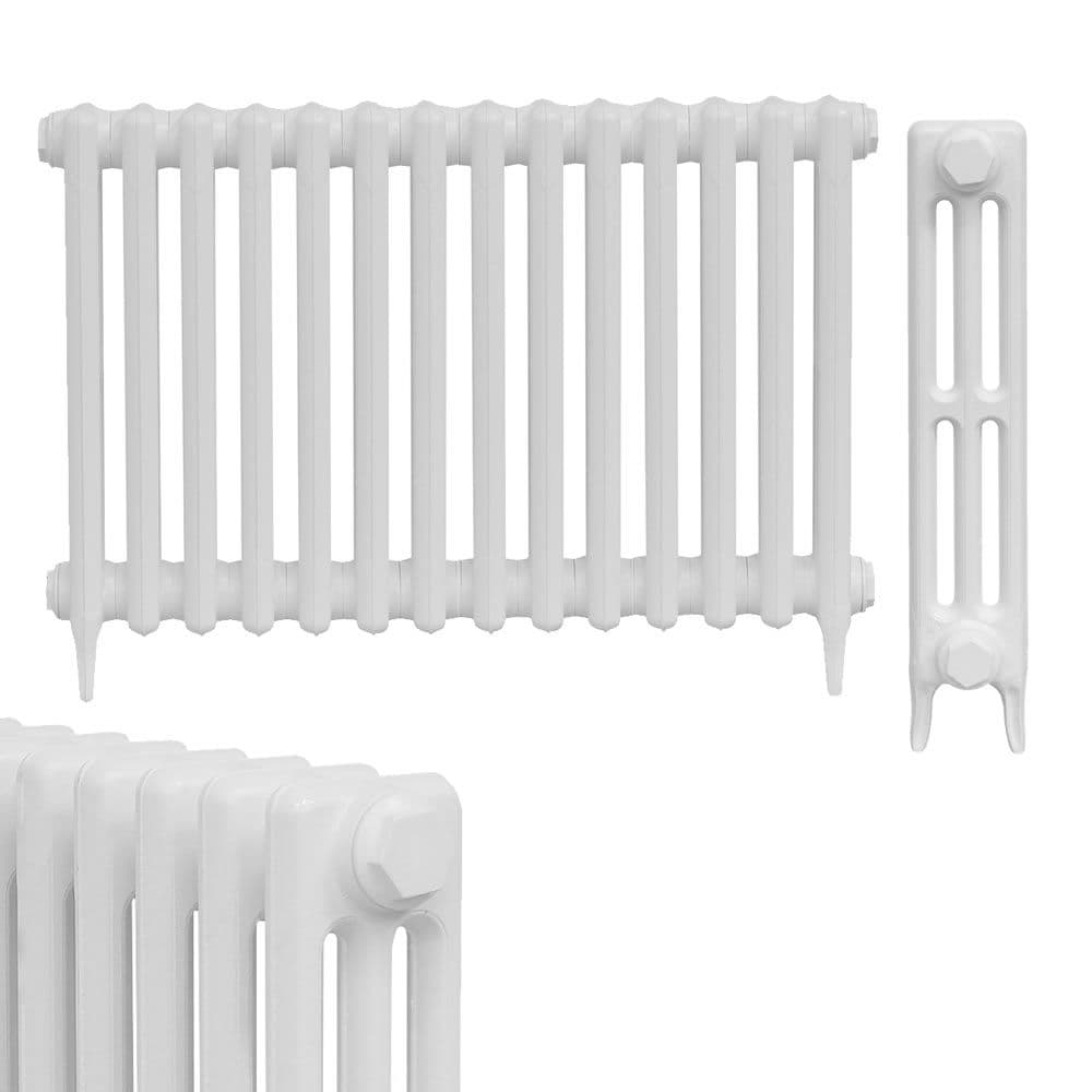400 3 Column Radiator 3 Column Cast Iron Radiators 645mm 14 Sections