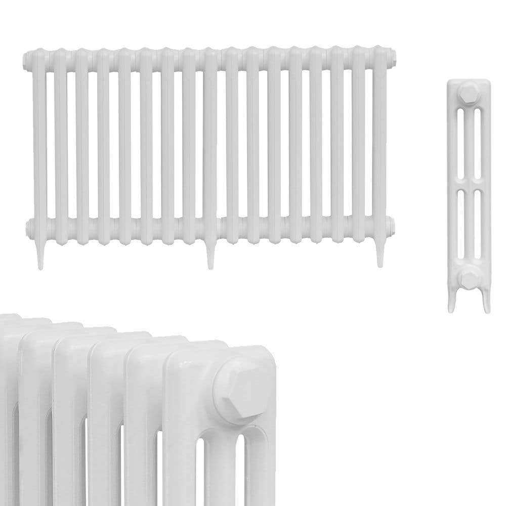3 Column Cast Iron Radiators 645mm 17 Sections