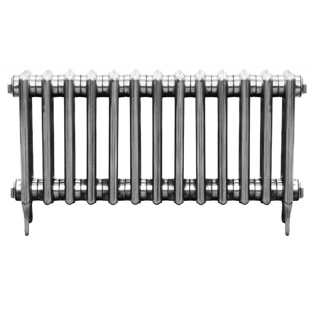 4 Column Cast Iron Radiators 460mm 13 Sections Polished