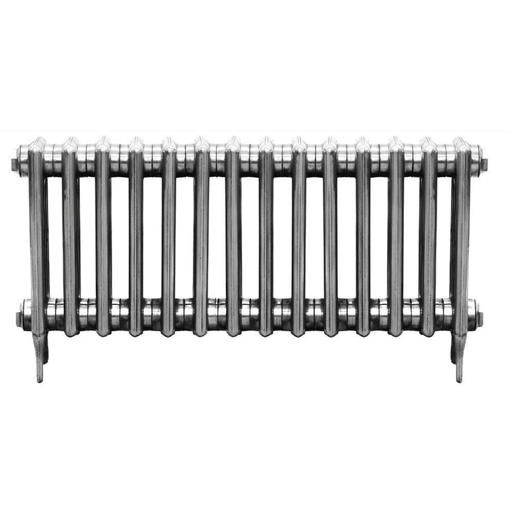 4 Column Cast Iron Radiators 460mm 14 Sections Polished
