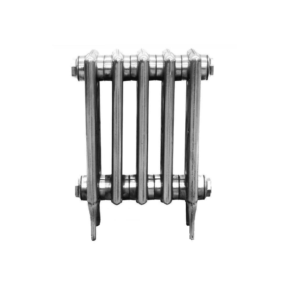 4 Column Cast Iron Radiators 460mm 5 Sections Polished