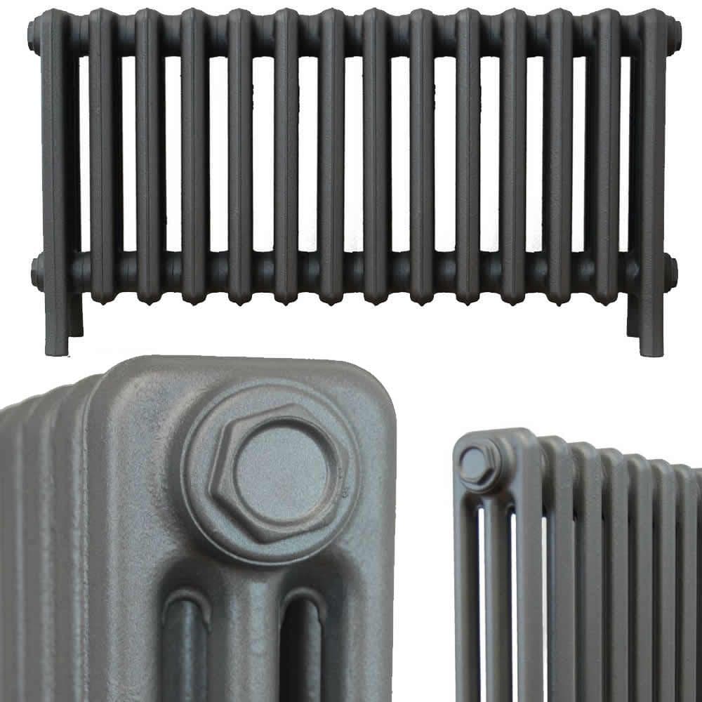 Classic 3 Column Cast Iron Radiators 500mm 14 Sections