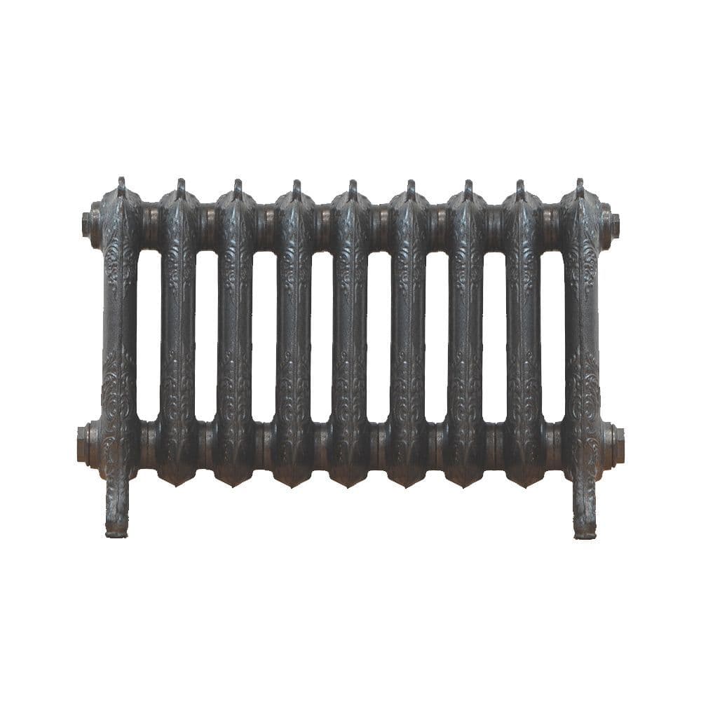 Sovereign Rococo Cast Iron Radiators 470mm 9 Sections Powder Coated
