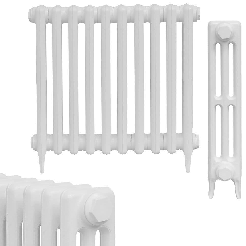 3 Column Cast Iron Radiators 645mm 10 Sections