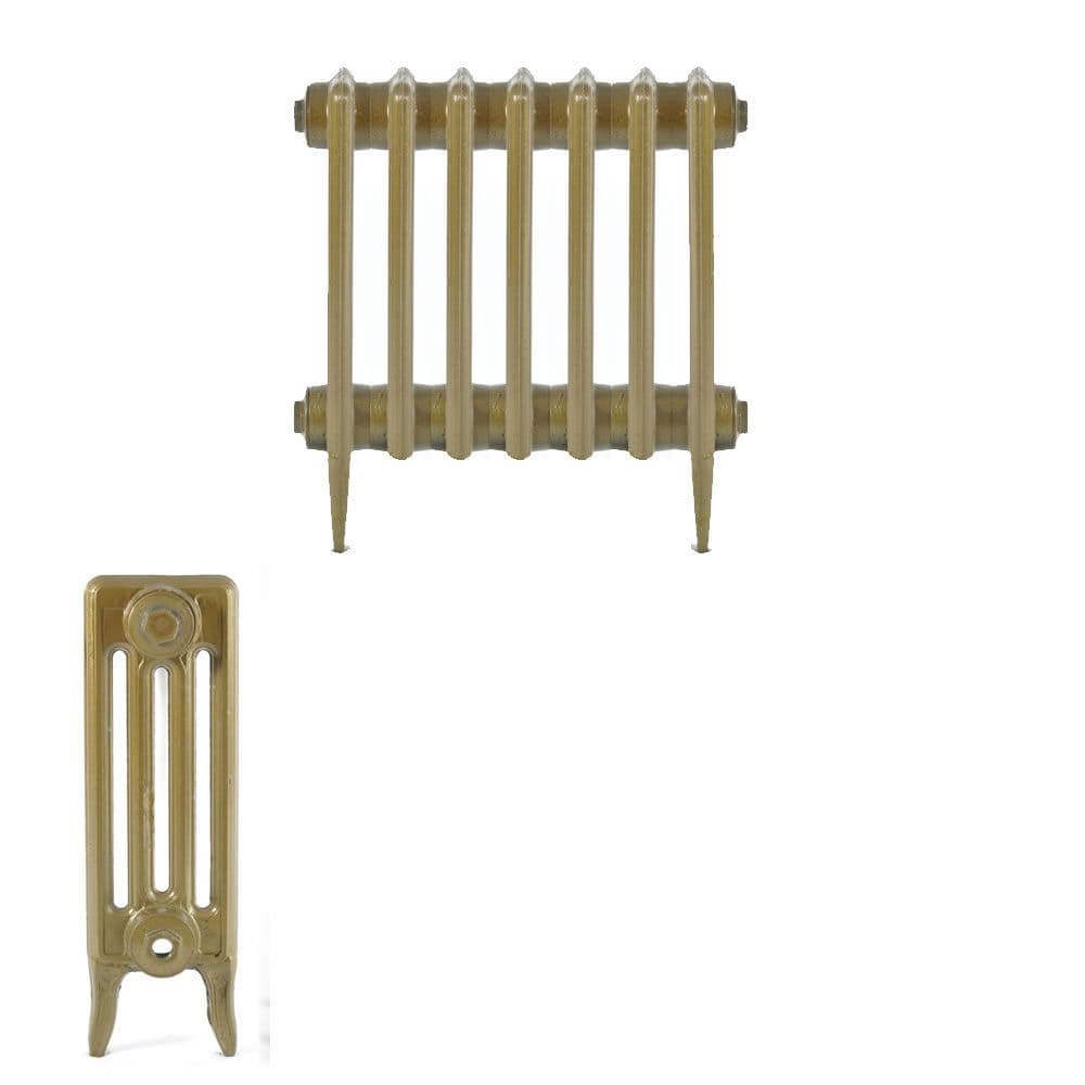 4 Column Cast Iron Radiators 460mm 7 Sections Painted