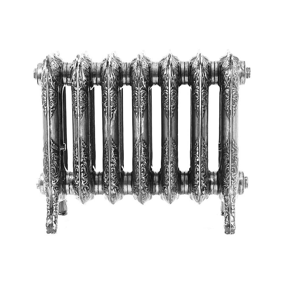 Sovereign Rococo Cast Iron Radiators 470mm 7 Sections Polished