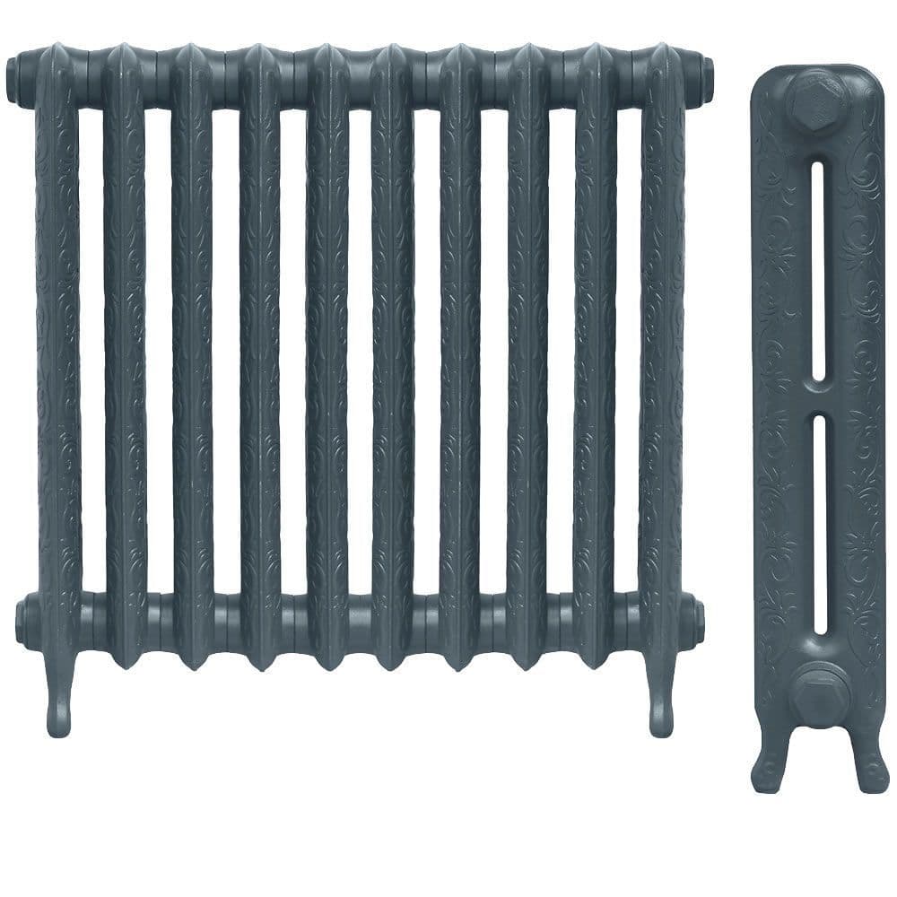 Art Nouveau Cast Iron Radiators 750mm 10 Sections