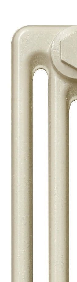 Butter Milk painted Classic Cast Iron Radiator