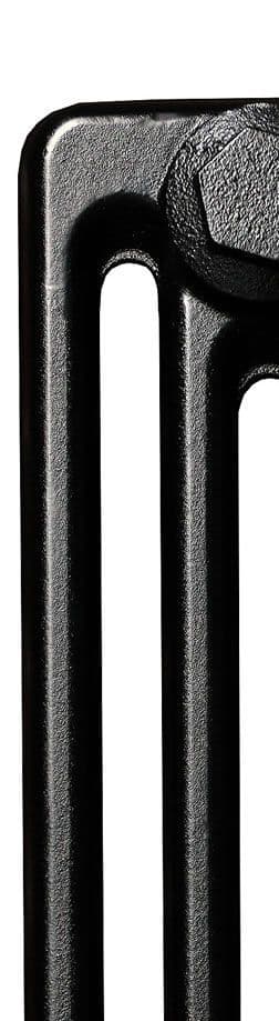 Satin Black Painted Cast Iron Radiators
