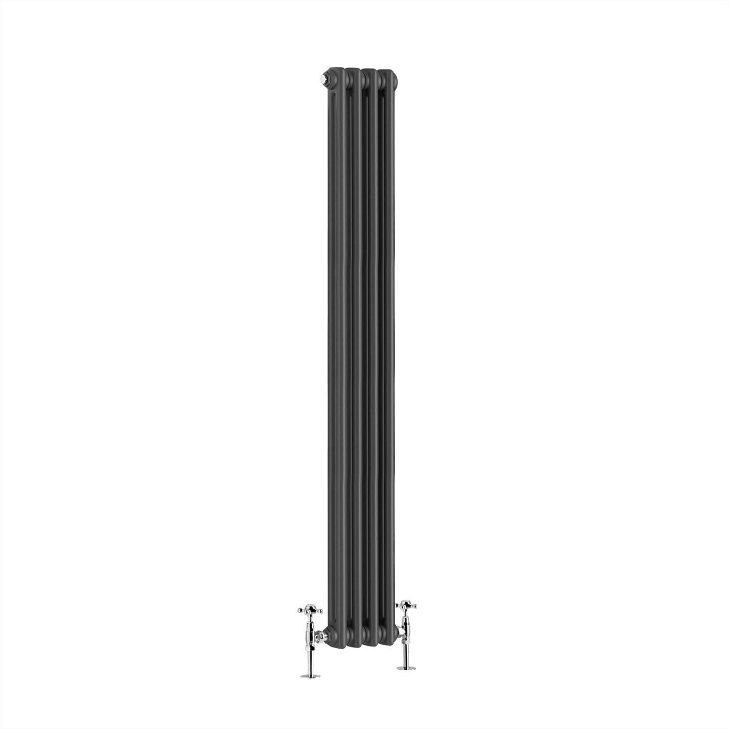 Anthracite Grey Column Vertical Designer Radiator Choice Of Size