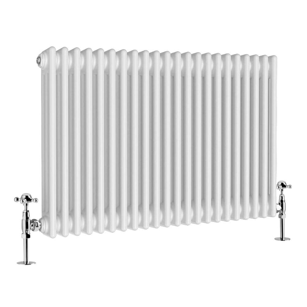Designer Radiator - Column Horizontal Triple - 600 x 1010mm - White