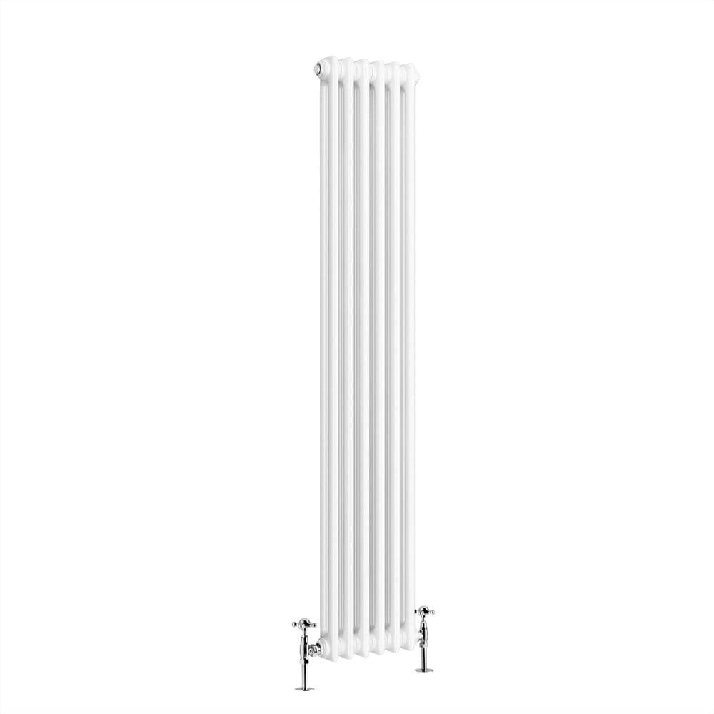 Designer Radiator - Column Vertical Double - 1800 x 290mm - White