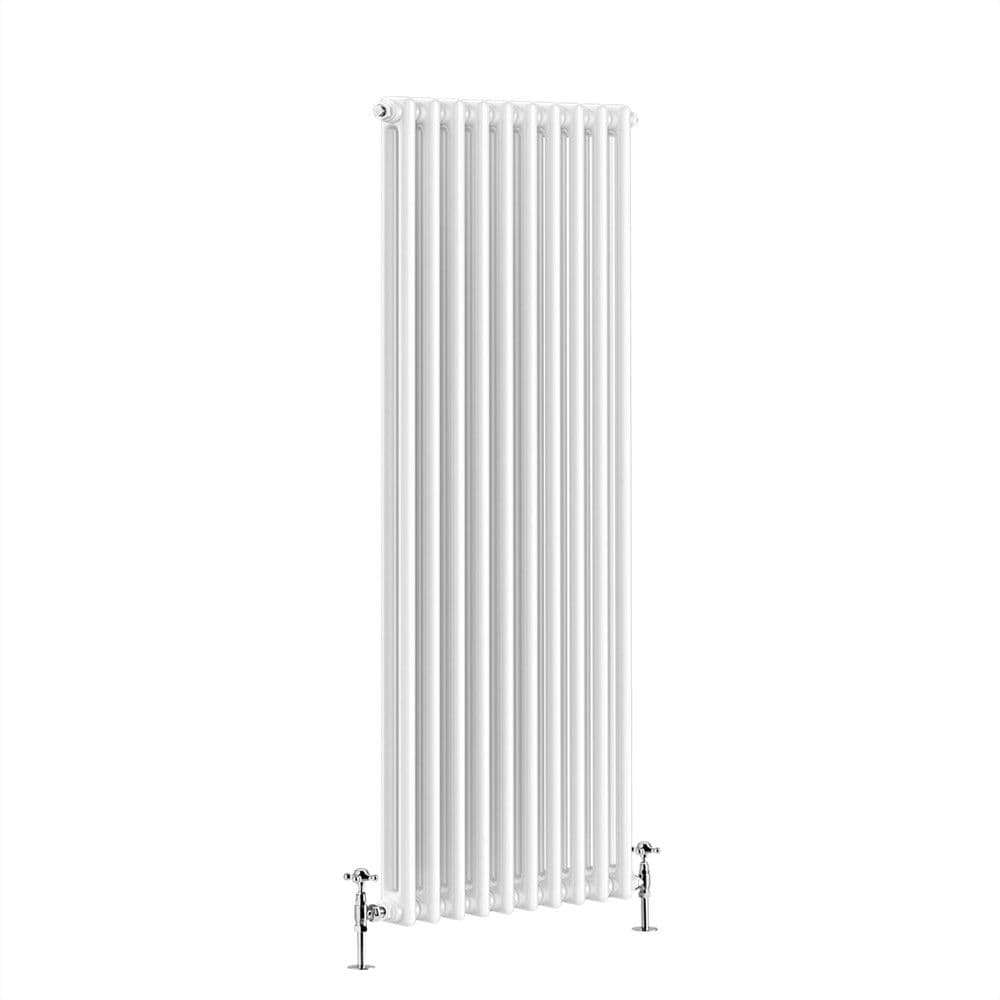 Designer Radiator - Column Vertical Double - 1800 x 470mm - White