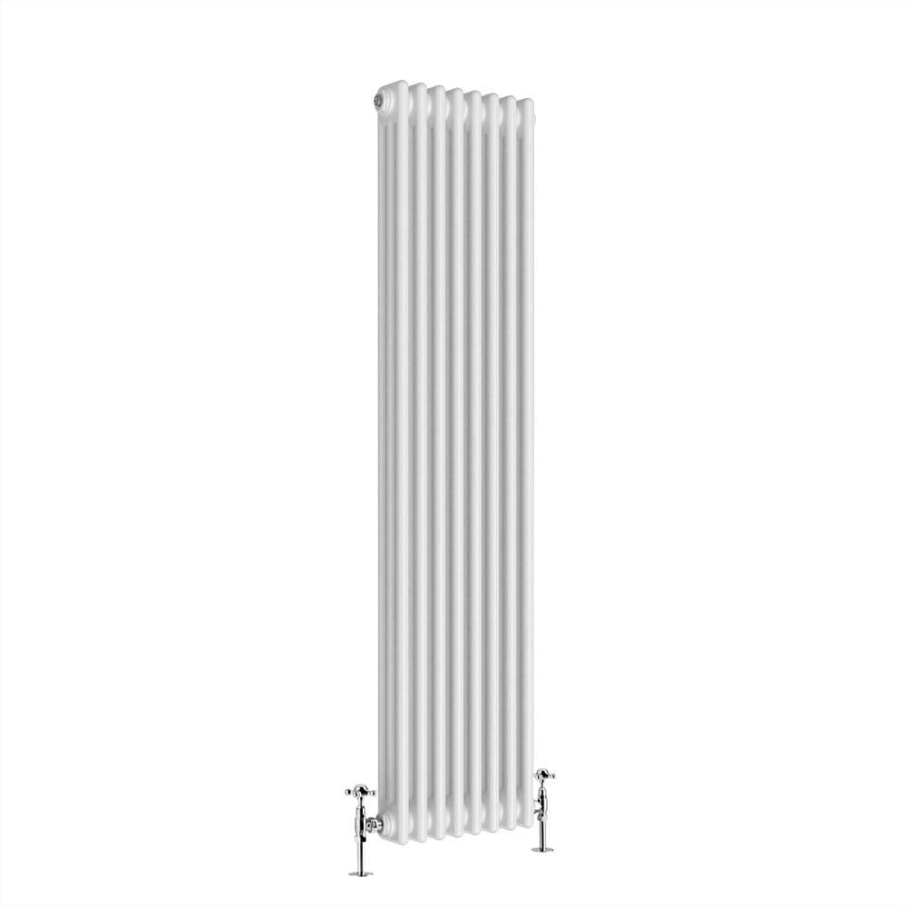 Designer Radiator - Column Vertical Triple - 1800 x 380mm - White