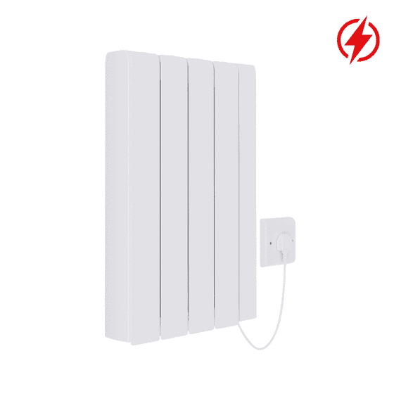 Designer Radiator - Electric ECO Smart WiFi Energy Efficient - 1000W - White