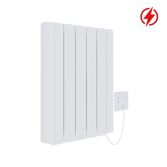 Designer Radiator - Electric ECO Smart WiFi Energy Efficient - 1500W - White