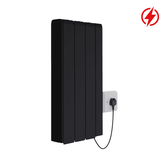 Designer Radiator - Electric ECO Smart WiFi Energy Efficient - 700W - Black