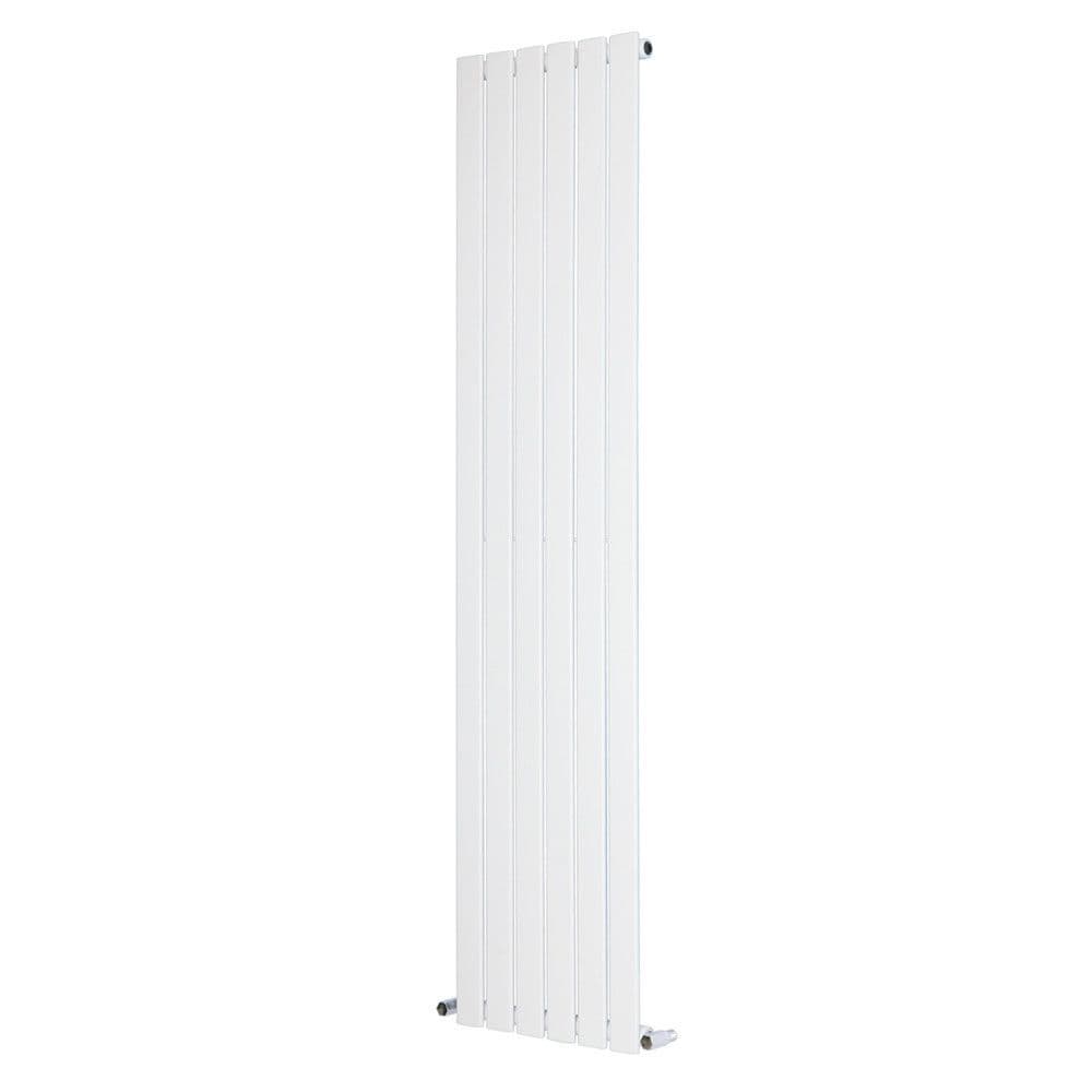 Designer Radiator - Flat Panel Vertical Single - 1600 x 408mm - White