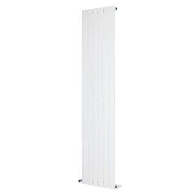 White Flat Panel Vertical Designer Radiator - Choice Of Size