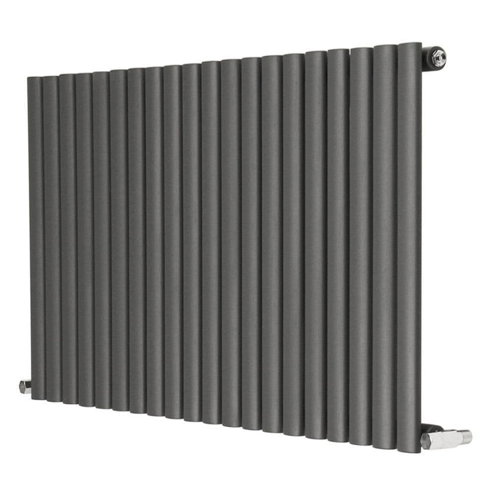Designer Radiator - Oval Panel Horizontal Single - 600 x 1180mm ...