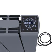 Electric ECO Smart WiFi Energy Efficient Anthracite Grey Designer Radiator  -  Choice Of Size