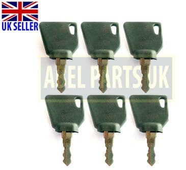 3CX - JCB IGNITION KEYS (6 PCS) (PART NO. 701/45501)