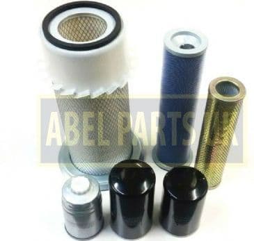 AIR FILTER KIT P8 TURBO AB SN 400000-430000 FOR SNYCRO AND P/S TRANS(32/903601,32/202601, 02/100284)