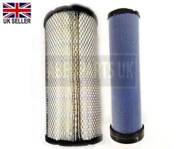 AIR FILTER SET FOR JCB 444 ENGINE (PART NO. 32/925401, 32/925402)