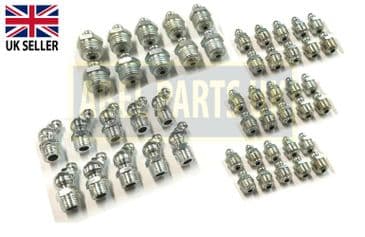 ASSORTED GREASE NIPPLES SET OF 50 PC'S (1450/0001, 1450/0002, 1450/1001)