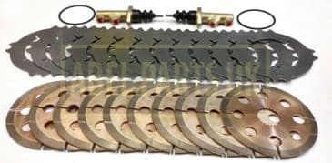 BRAKE & COUNTER PLATE SET FOR JCB 3CX (PART NO. 451/13302,451/01702)