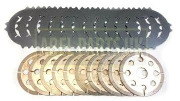 BRAKE & COUNTER PLATE SET FOR JCB 3CX (PART NO. 451/13302, 451/01702)