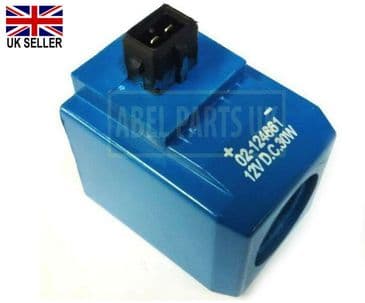 COIL 12V FOR JCB 3CX, LOADALL ETC. (PART NO. 477/00824, 02/124661)