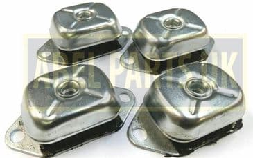 ENGINE MOUNTING FOR JCB MINI DIGGER 8015,8017,8018 (331/42239) 4PC'S