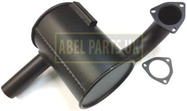 EXHAUST BOX SILENCER NON TURBO WITH GASKET (PART NO. 123/00307)