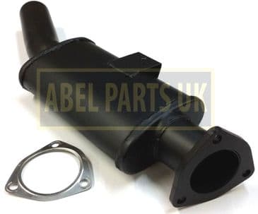 EXHAUST BOX SILENCER TURBO WITH GASKET (PART NO. 123/03963)