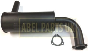 EXHAUST BOX SILENCER WITH GASKET (PART NO. 122/01600)